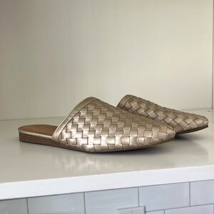 Time and True gold mules